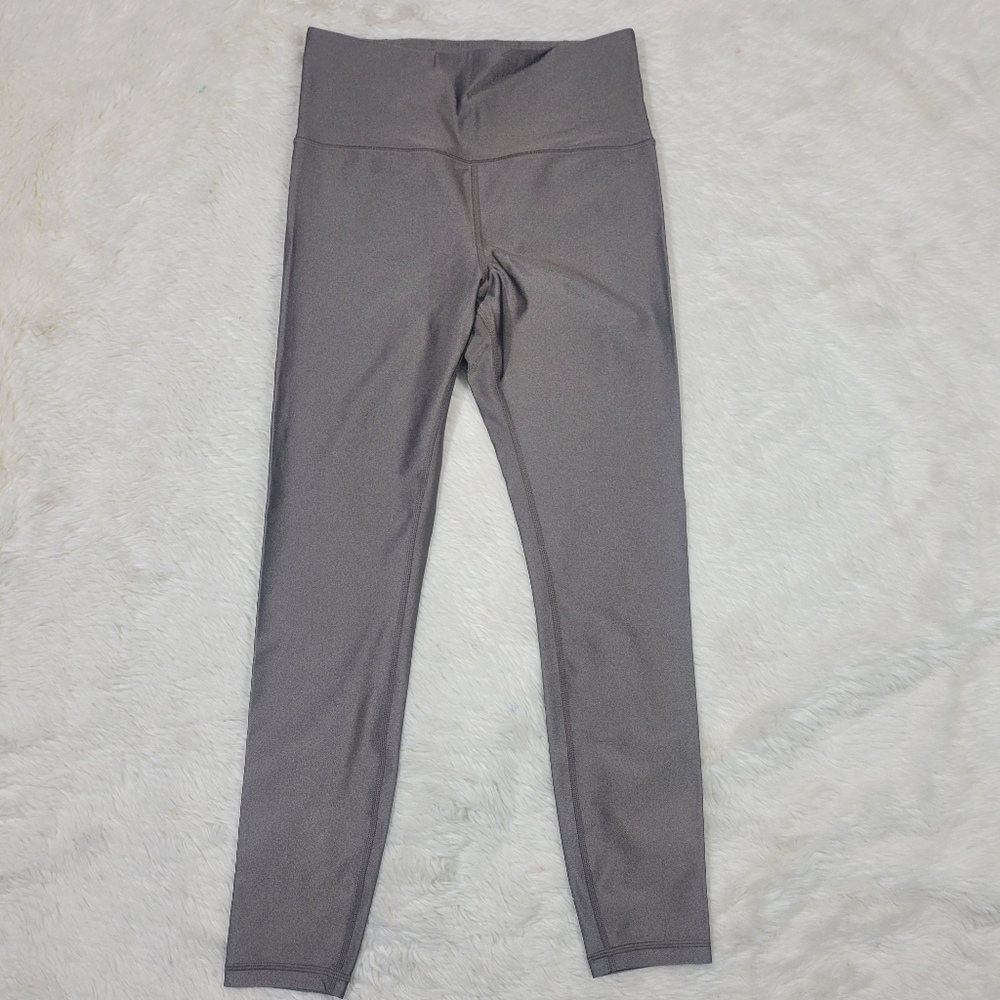 Athleta Elation Shine Tight in color Coffee House size Medium